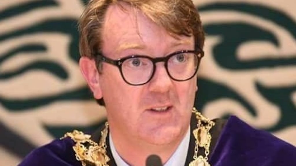 Mayor of Galway Neil McNelis