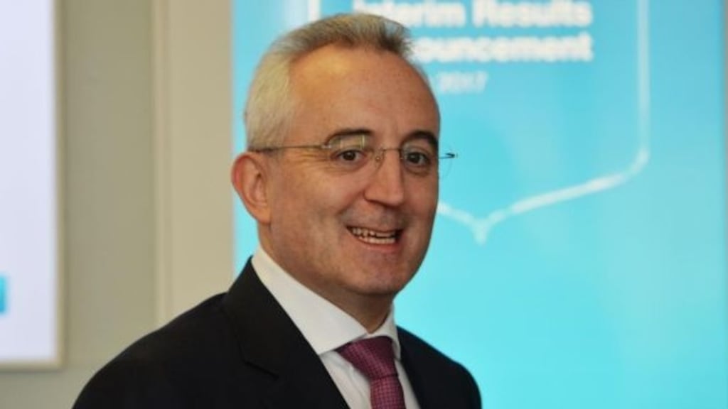 Andrew Keating, announced he was stepping down as chief financial officer at Bank of Ireland. Photograph: Alan Betson