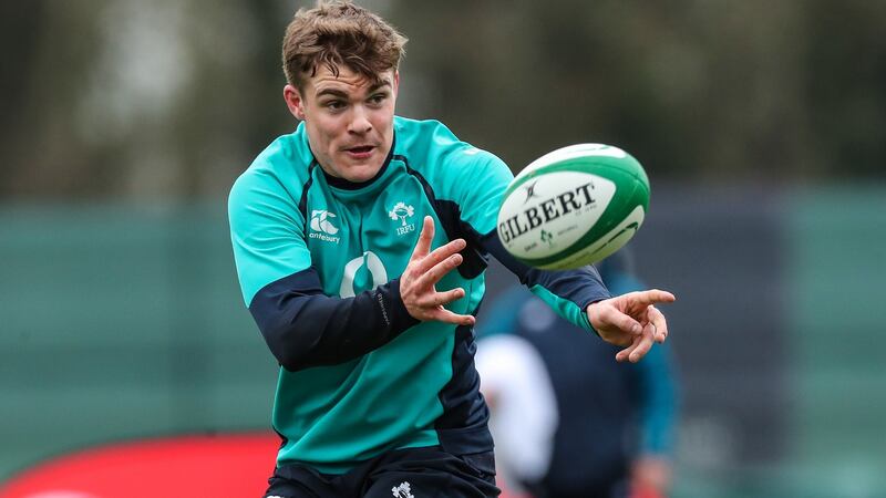 Garry Ringrose is back in the Ireland squad. Photograph: Billy Stickland/Inpho