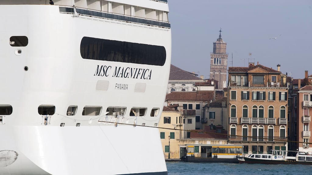 The MSC Magnifica cruise ship, from which Dublin resident Xing Lei Li disappeared in February. Photograph: Getty