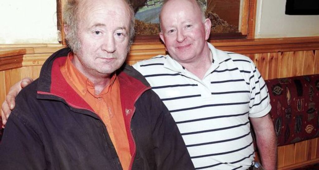Brothers Willie and Paddy Hennessy from Curraghgorm, near Kildorrery in Co Cork. Photograph: Seán Burke/Provision