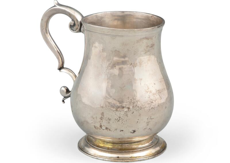 Rare 18th-century American tankard €3,000-€5,000