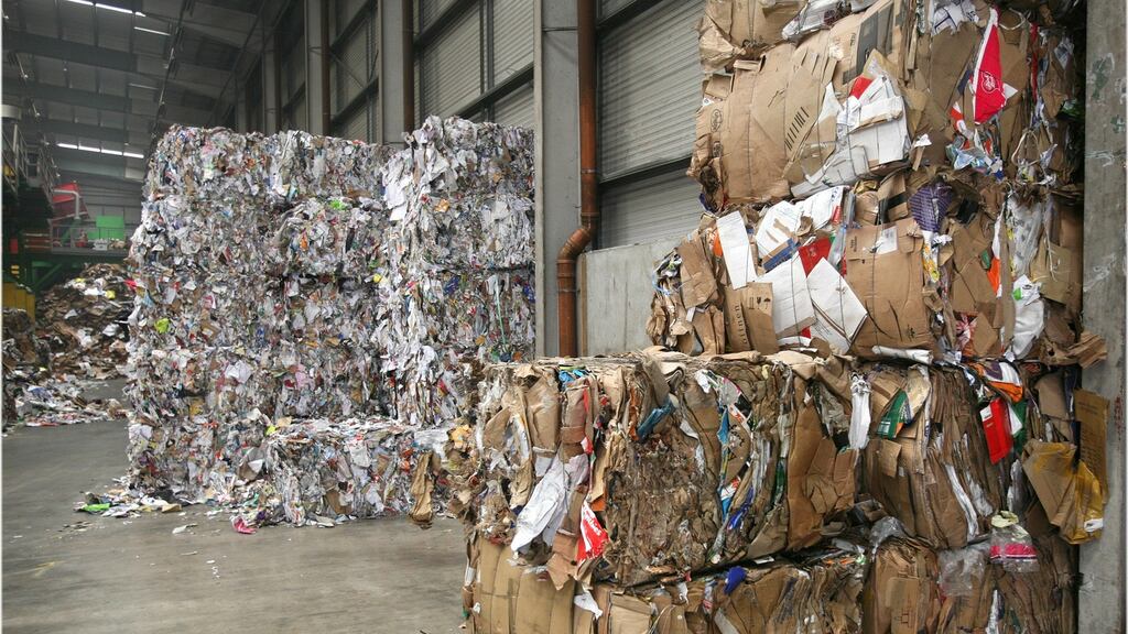 Repak chief executive Séamus Clancy says waste wrapping from online deliveries has to be “collected, gathered and recycled” which leaves Repak members paying approximately €500,000. Photographer: Dara Mac Dónaill