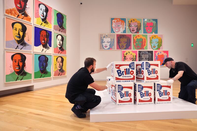 'Andy Warhol was probably the most foresighted artist of our time,' Jordon Schnitzer says. Photograph: Dara Mac Dónaill