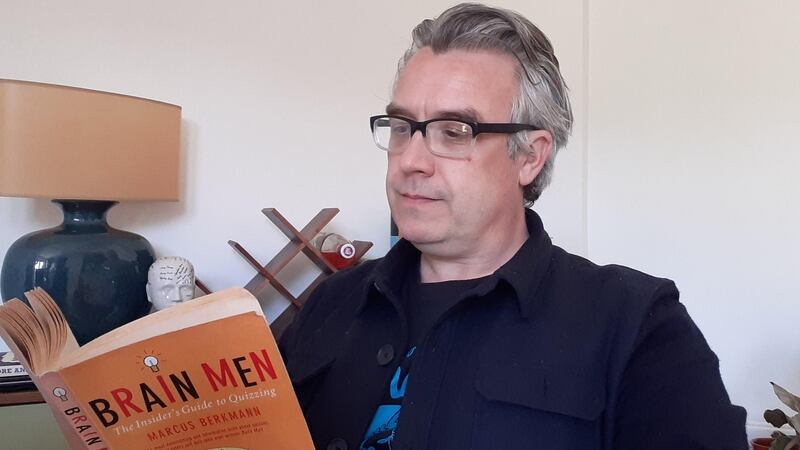 Alan King takes part in the Dublin Quiz League every year.