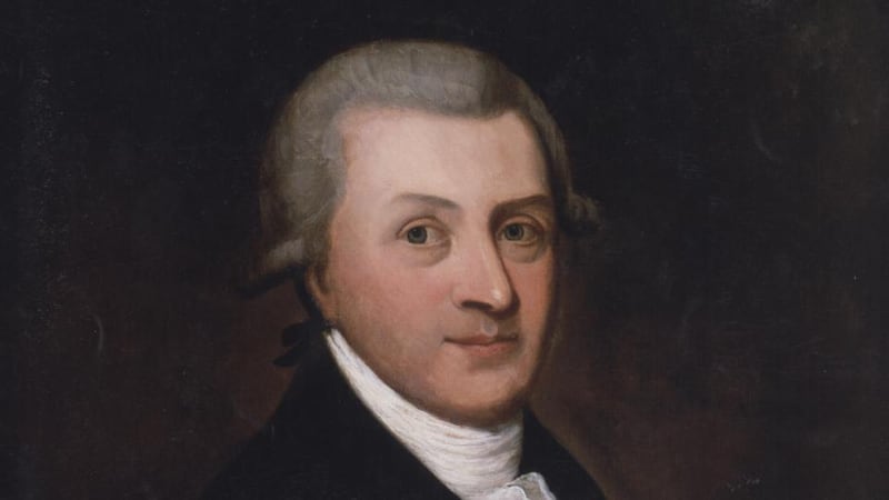 Arthur Guinness: buried at Oughterard, Co Kildare
