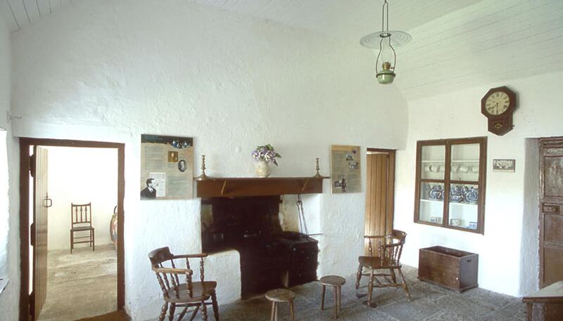 Kitchen at Pearse's cottage. Photograph: heritageireland.ie