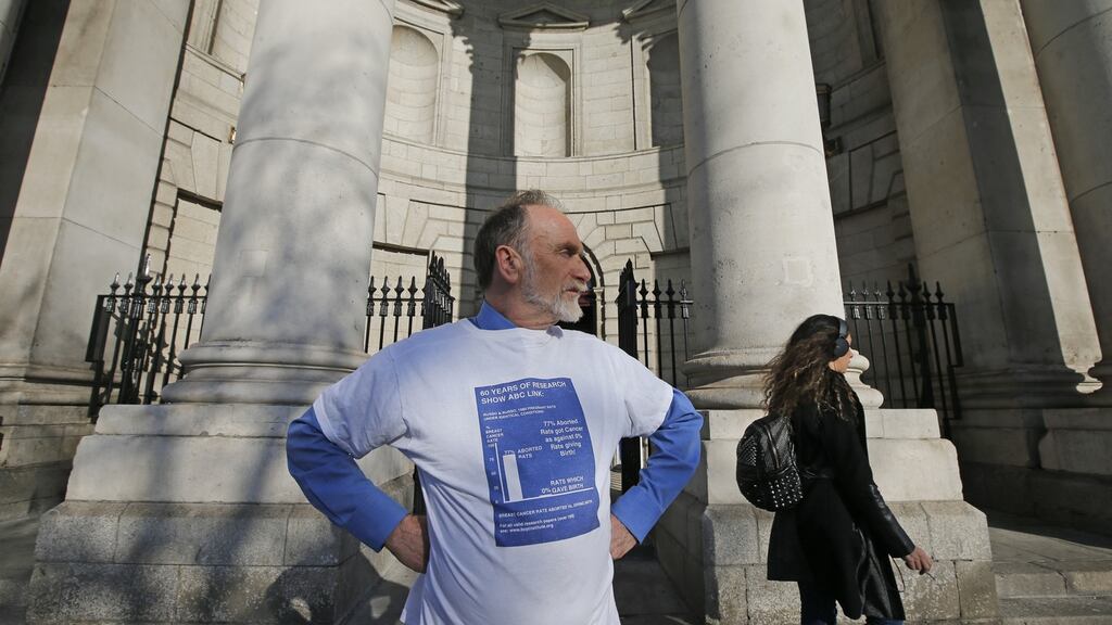Eamonn Murphy at the Four Courts on February 15th. Photograph: Nick Bradshaw for The Irish Times