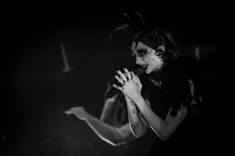 Bambie Thug at the Academy in Dublin. Photograph: Tom Honan