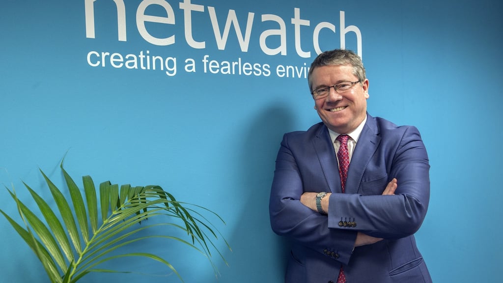 David Walsh, founder and CEO of Netwatch at its office in Carlow. Photograph: Brenda Fitzsimons