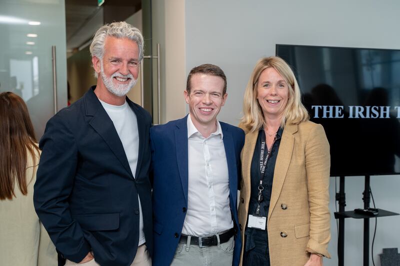 Gavin McAuliffe, group head of Content Studio, The Irish Times Group, David Murphy, group head of digital solutions, The Irish Times Group and Gemma Kelleher, group media solutions director, The Irish Times Group