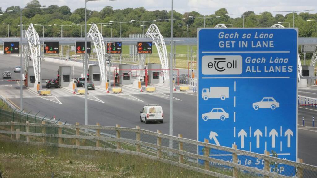 M3 toll road near the N3 at Ratoath Toll Roads: State to pick up bill for its lack of use. Photograph: Alan Betson