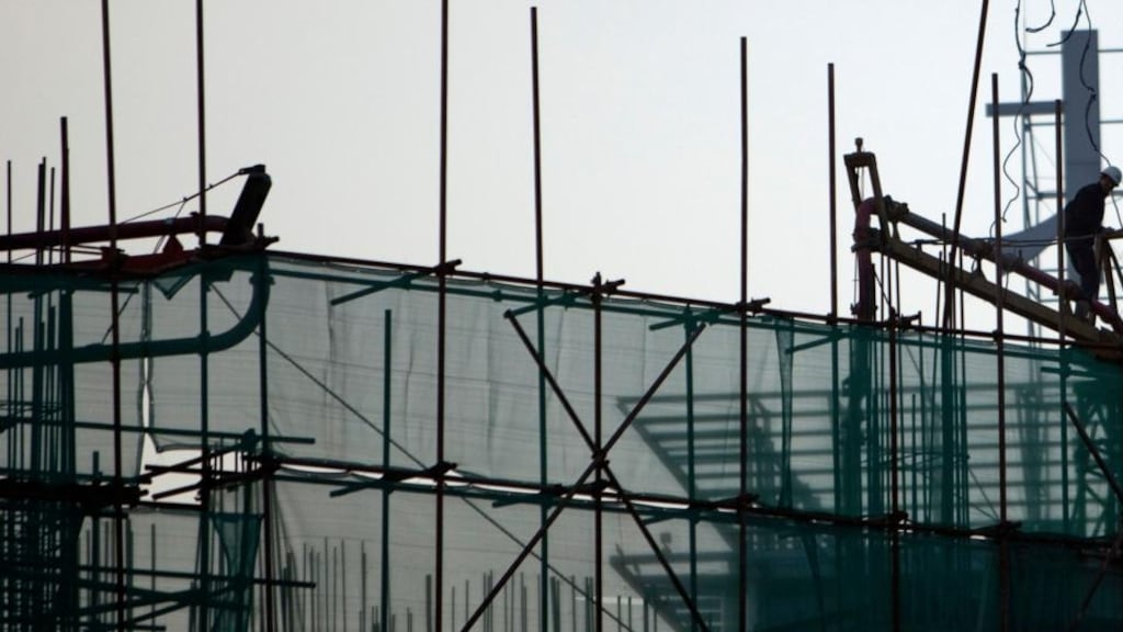 “If we are to build enough houses, employment in construction will have to increase substantially in the next few years.” Photograph: Nelson Ching/Bloomberg
