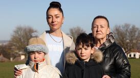 ‘Now we have a chance to cry’: Ukrainian family reunites in Dublin