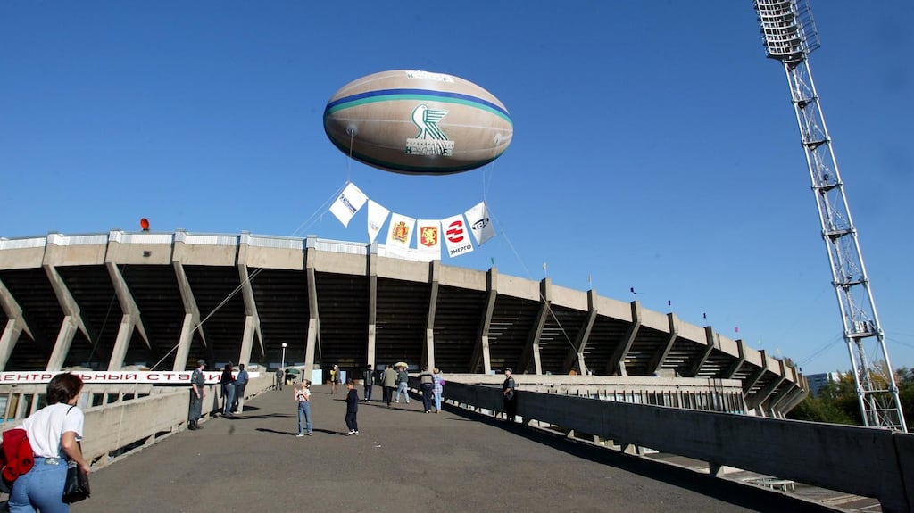 The Central Stadium in Krasnoyarsk, Russia, where Connacht will take on Yenisey-STM in the Challenge Cup. Photograph: Billy Stickland/Inpho