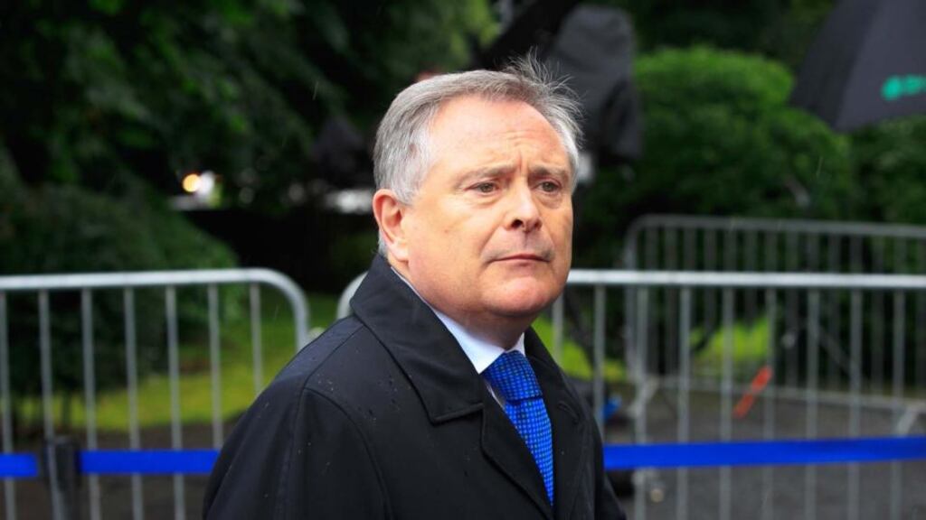 Minister for Public Expenditure Brendan Howlin: suggested political agreement could be reached at informal talks with euro zone and EU finance ministers in Milan. Photograph: Collins