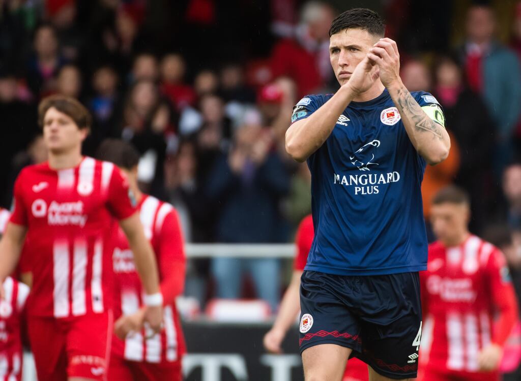 St Patrick’s Athletic captain Joe Redmond has boosted the side's defence after returning from a hamstring injury. Photograph: Evan Logan/Inpho