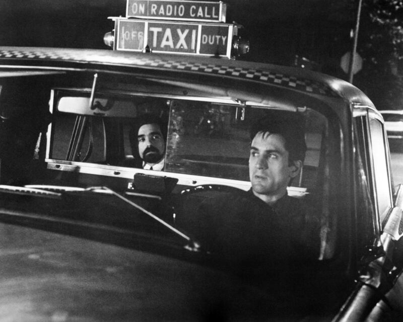Martin Scorsese with Robert De Niro in Taxi Driver, from 1976. Photograph: Silver Screen Collection/Getty
