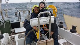 The closer we get to Ireland, the more we notice the cold