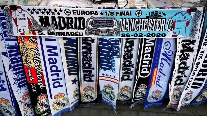 Manchester City’s Champions League fixture at home to Real Madrid, scheduled for Tuesday March 17th, has been postponed, the Premier League club has announced. Photograph: Nick Potts/PA Wire.