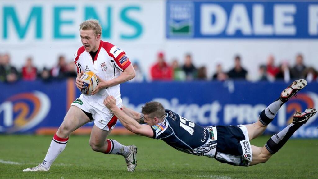 Ulster’s Stuart Olding is one of six uncapped players in the Ireland squad to tour the US nad Canada. Photograph: Morgan Treacy/Inpho