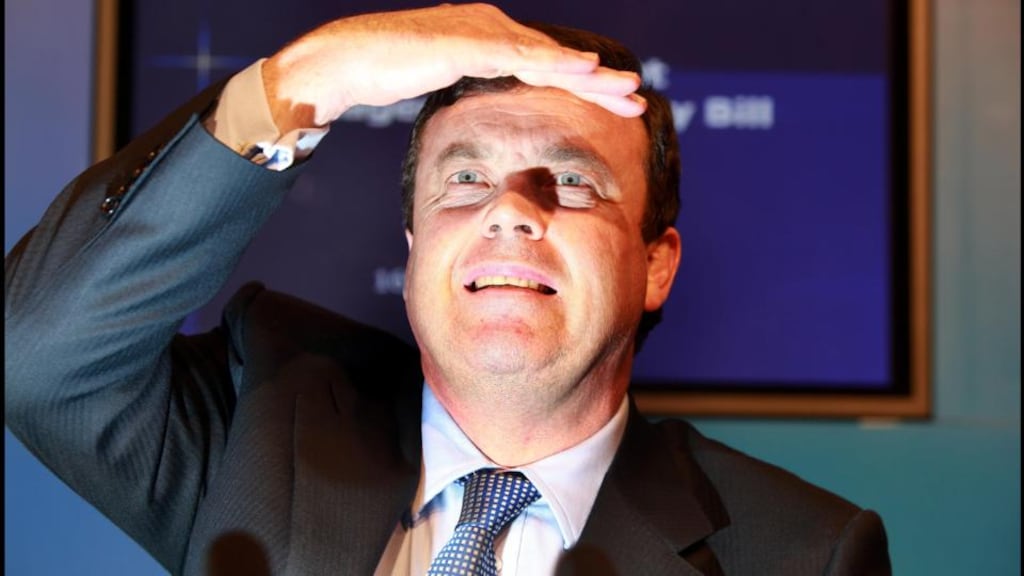 Finance minister Brian Lenihan: Was there not an onus on him and Brian Cowen to assure themselves as regards the gamble they were taking that the problem with the banks was not a solvency one? Photograph: Brenda Fitzsimons