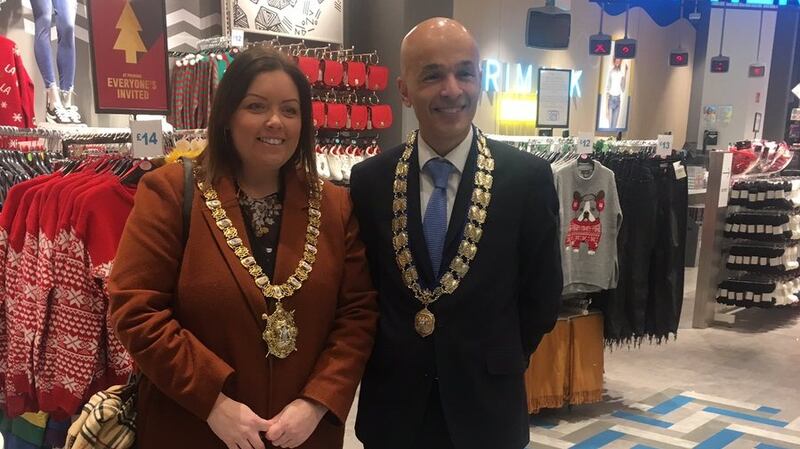 Mayor of Belfast Deirdre Hargey says she is delighted to be officially opening the new store in Castle Street