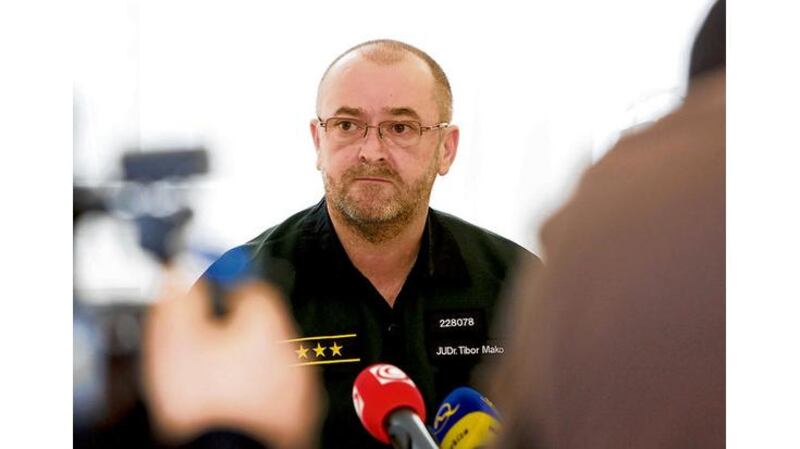 Col Tibor Mako, head of the Slovak border guard department that conducted the mishandled security test, has offered to resign.
