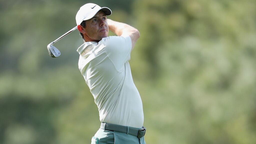 Jack Nicklaus says Rory McIlroy is the man to beat at the US Masters. Photograph: Dabid Cannon/Getty