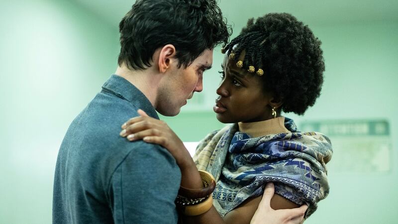 Jack Rowan and Masali Baduza in Noughts + Crosses