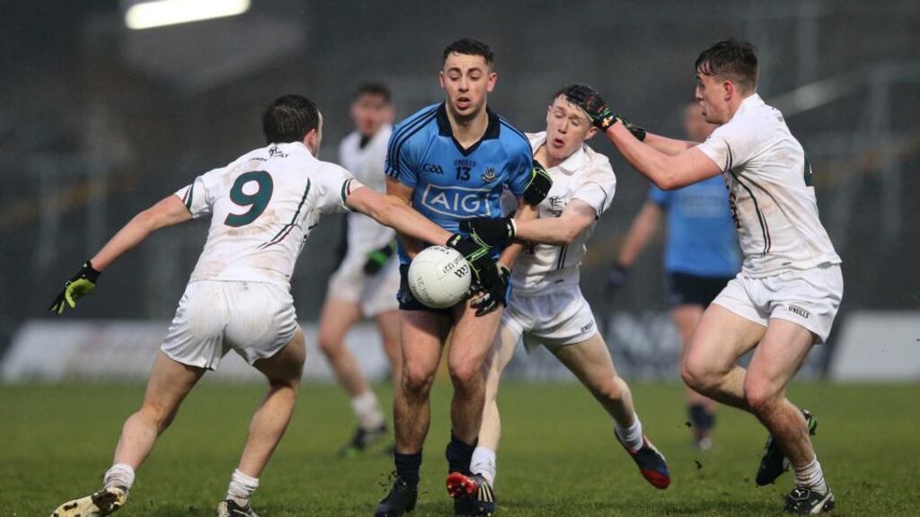 Dublin’s Cormac Costello scored two crucial  goals against Kildare in the Under 21 Leinster  final. Photo: Ryan Byrne/Inpho