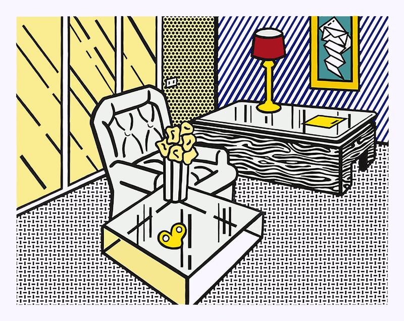 Roy Lichtenstein's The Den, to show at Pop Culture at Gormley's.