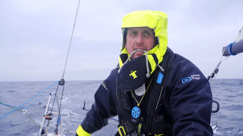Irish solo sailor Tom Dolan in Around My Island