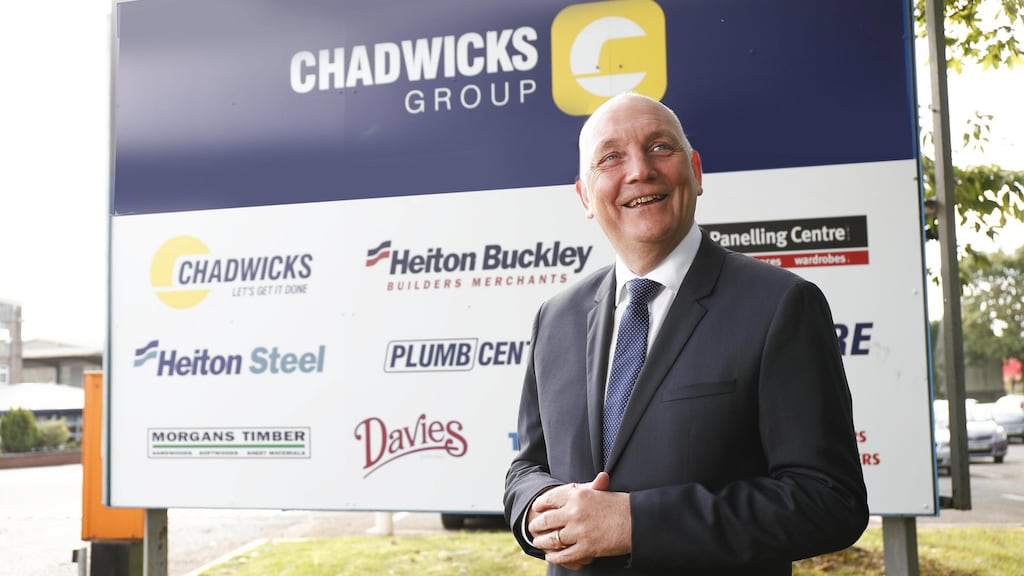 Chadwicks Group chief executive Patrick Atkinson: since coronavirus closure, the company has been operating at 15-20 per cent of total turnover.