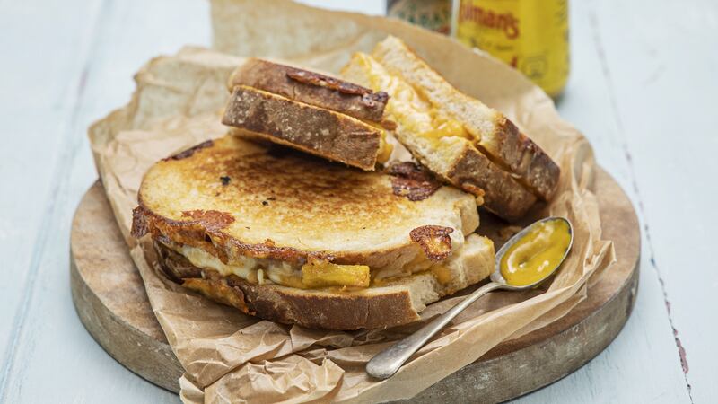 Paul Flynn’s favourite cheese toastie. Photograph: Harry Weir