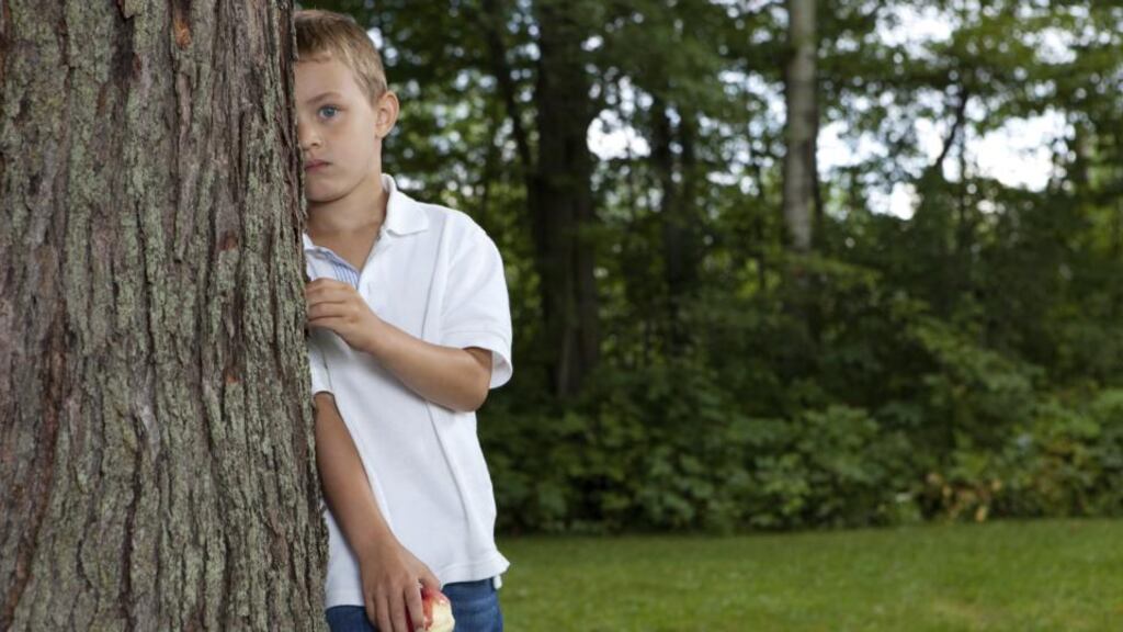Many sensitive children can become stressed by a ‘strict’ teacher. Photograph: Thinkstock Many sensitive children can become stressed by a ‘strict’ teacher. Photograph: Thinkstock