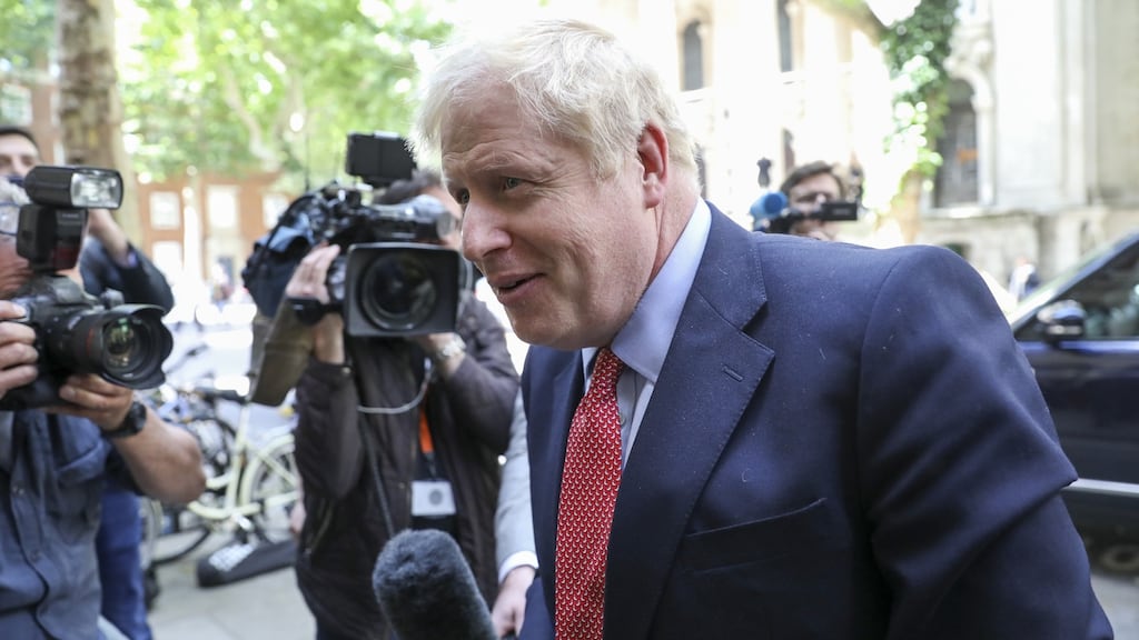 Police were called to the home of Tory leadership contender Boris Johnson and his partner, Carrie Symonds, in the early hours of Friday. File photograph: Chris Ratcliffe/Bloomberg