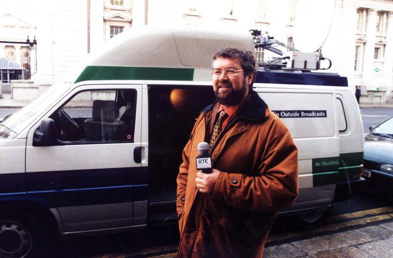Joe Duffy out on the streets of Dublin in 1999