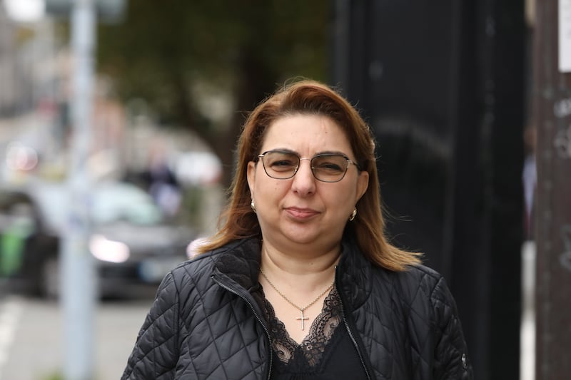 Anzhela Kotsinian, wife of Ilabek Avetian. Photograph: Collins Court