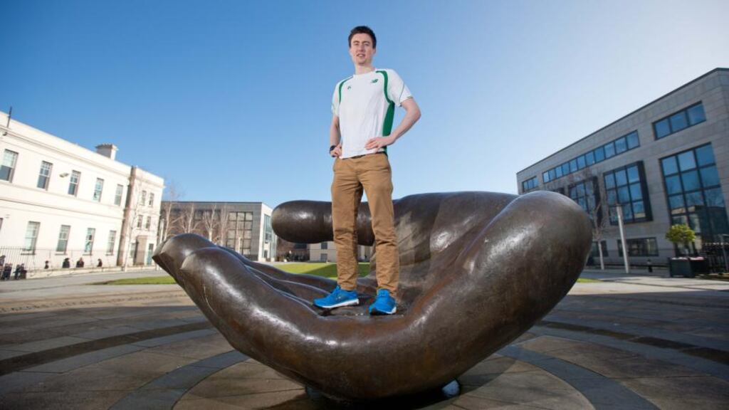 Judging on current form Donegal’s Mark English is the one Irish athlete capable of making an impact at next month’s World Indoor Championships. Photograph: Morgan Treacy/Inpho.