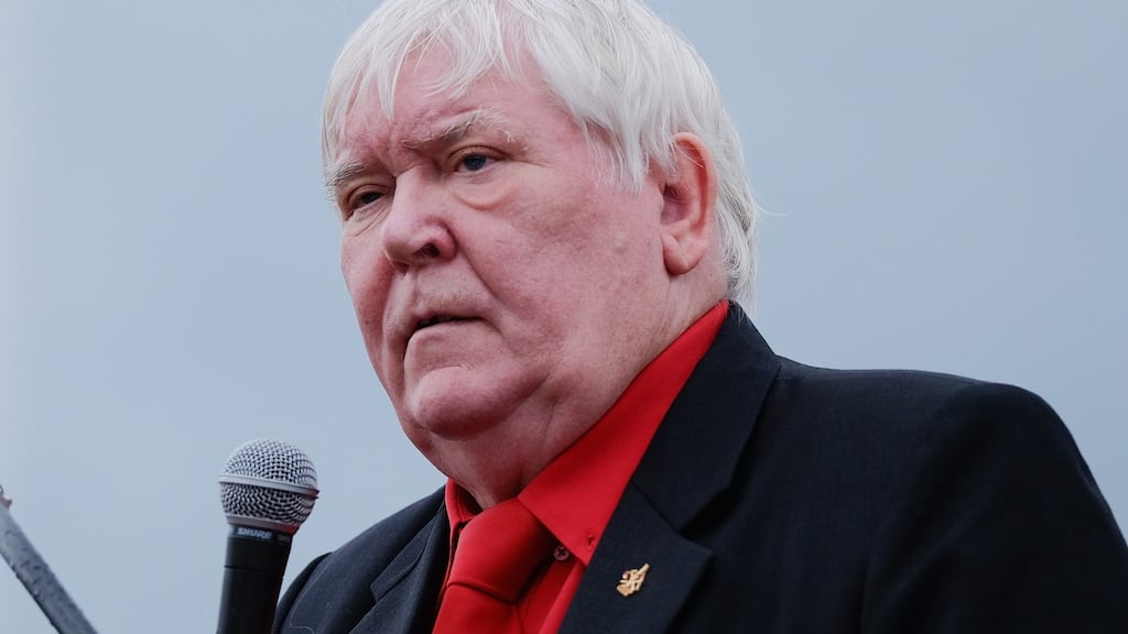 Dave Hopper campaigned for justice for miners after the closure of the pits in the Durham and Northumberland coalfields. Photograph: Ian Forsyth/Getty Images.