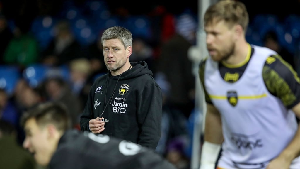 La Rochelle head coach Ronan O’Gara. Photograph: Dan Sheridan/Inpho