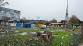 RTÉ begins construction work on new entrance to Montrose