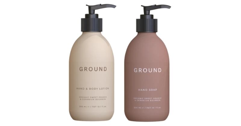 Ground Wellbeing Hand Wash and Hand & Body Lotion (€25 and €28 from groundwellbeing.com)