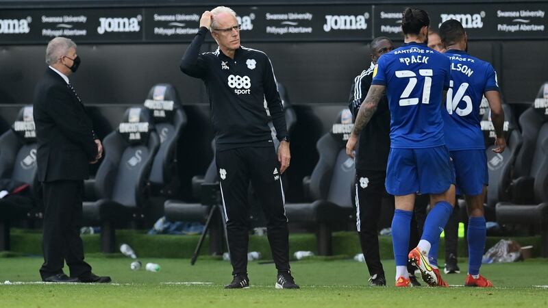 Mick McCarthy looks on after the match. Photo: Dan Mullan/Getty Images