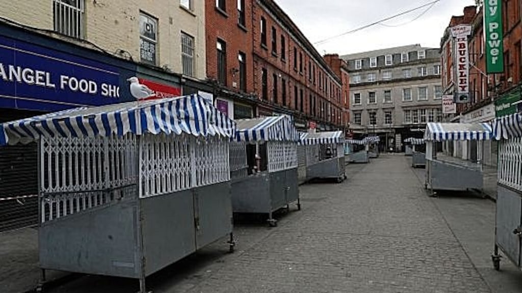 ‘Moore Street and its immediate surroundings have suffered from decades of neglect,’ said the Green Party. File photograph: The Irish Times