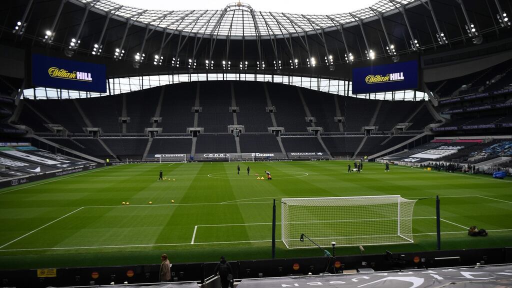 Tottenham’s game against Fulham has been rescheduled for Wednesday. Photograph: Amdy Rain/Getty/AFP