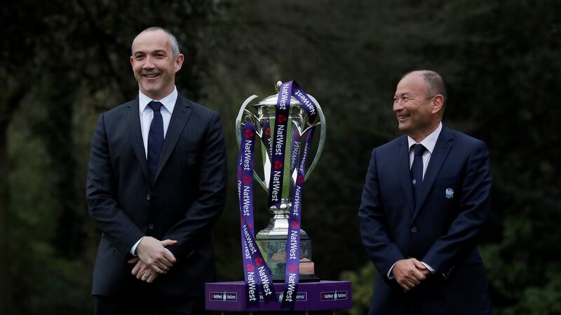 Italy head coach, Conor O’Shea, feigned sympathy for England and Edddie Jones’ s injury plight. Photograph: Andrew Couldridge/Reuters