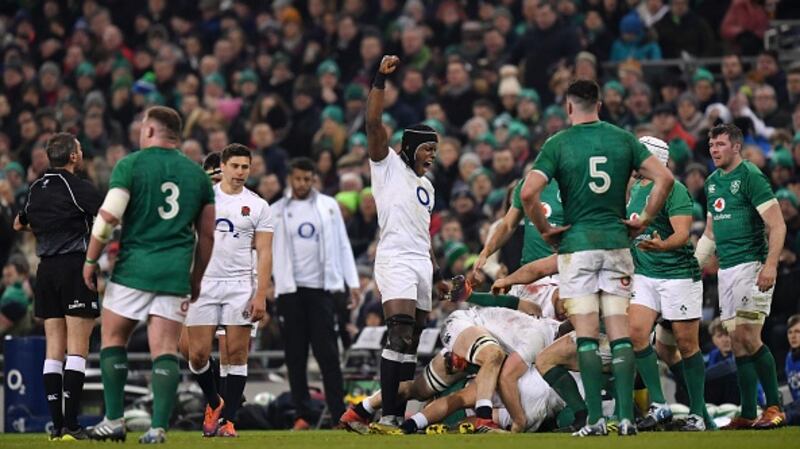 Maro Itoje has defended his England team’s sportsmanship. File photograph: Getty Images
