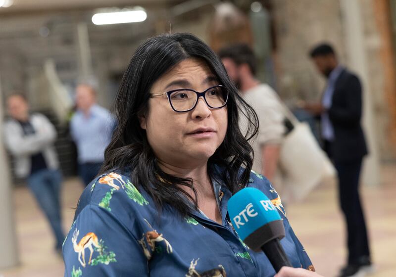Hazel Chu (Green Party) was one of the first councillors elected in the Dublin City Council area. Photograph: Sam Boal/Collins